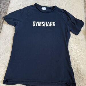Gymshark Navy Size Medium Logo T shirt